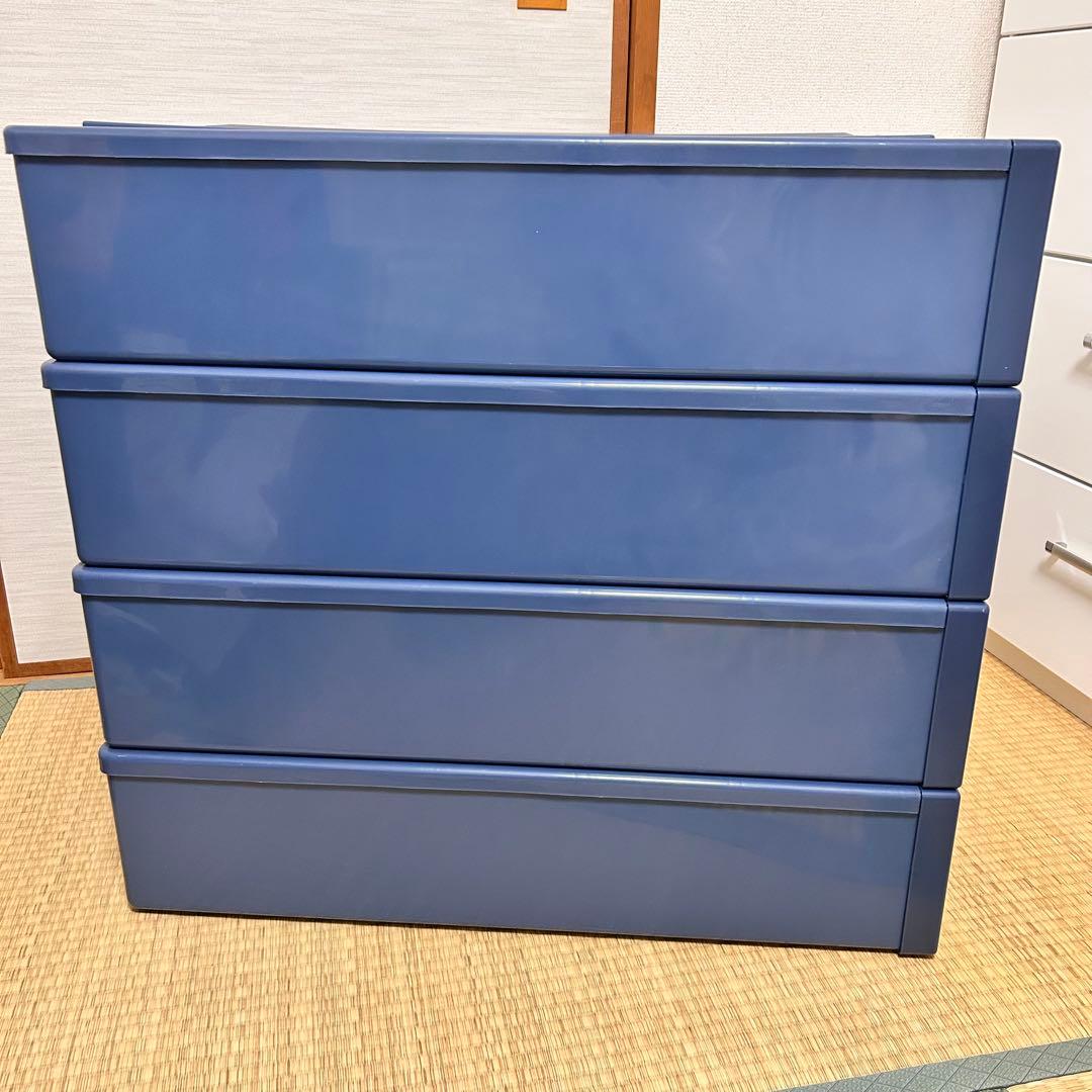 Fitsケース　74フィッツケース　押入サイズ　ロング　スリム　天馬　4つセット