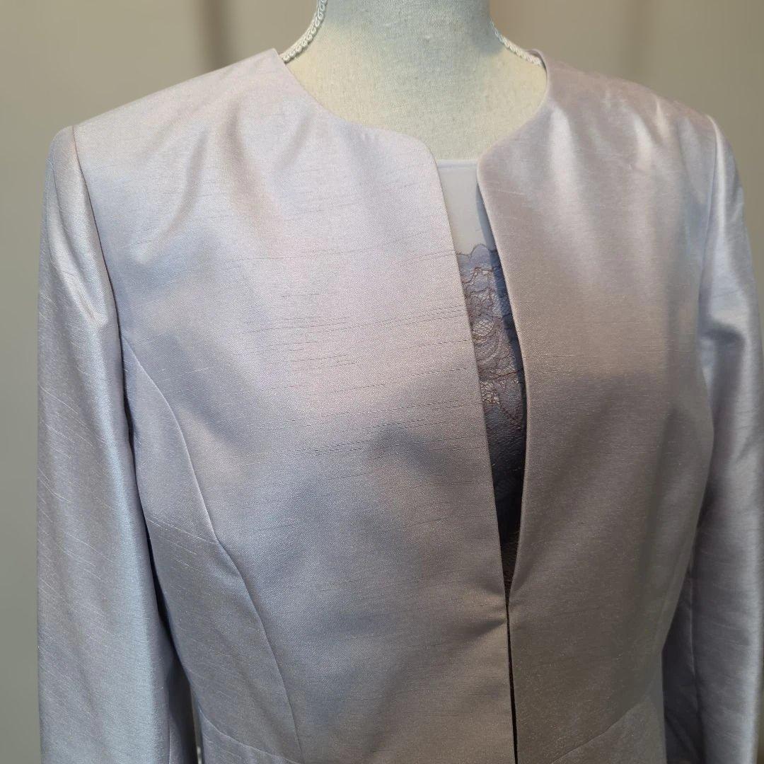 まるばのき ❗東京ソワール レースワンピース&ジャケットセット15号