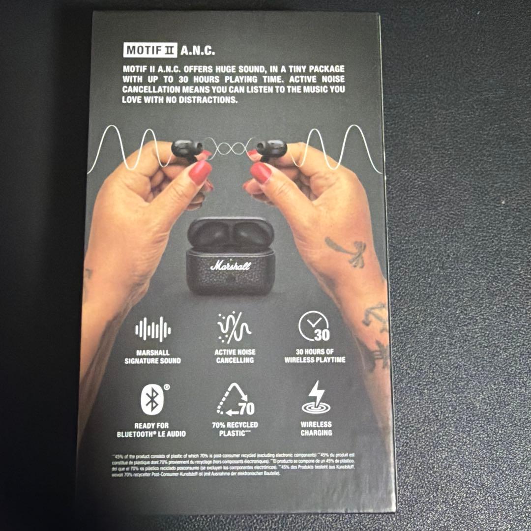 Marshall Motif II A.N.C. ワイヤレスイヤホン