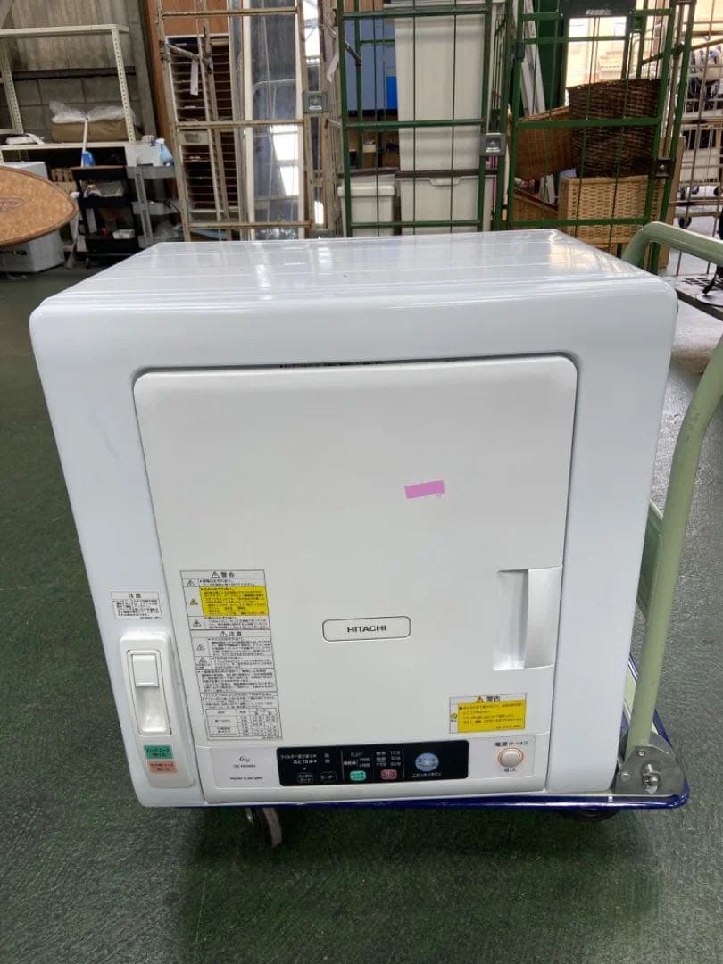 日立 DE-N60WV 電気式衣類乾燥機 6.0kg 2019年製