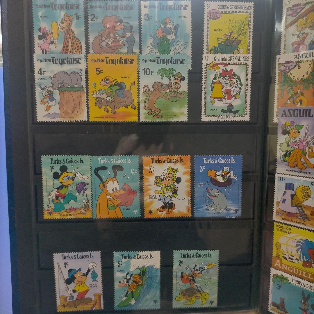 5560 外国切手 複数国 ディズニー シリーズ大量まとめ 全て未使用