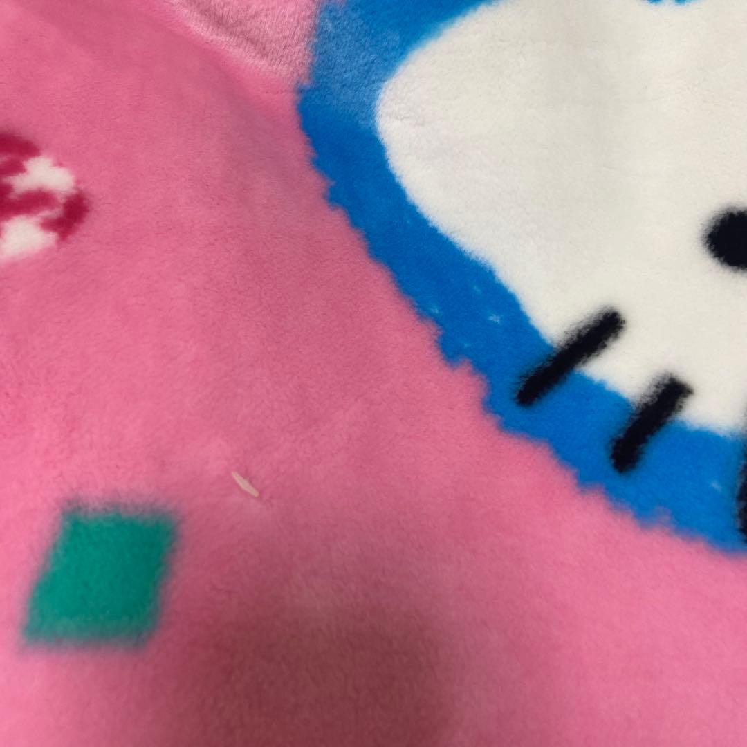 昭和レトロ　ハローキティ カーペット ラグ ブランケット