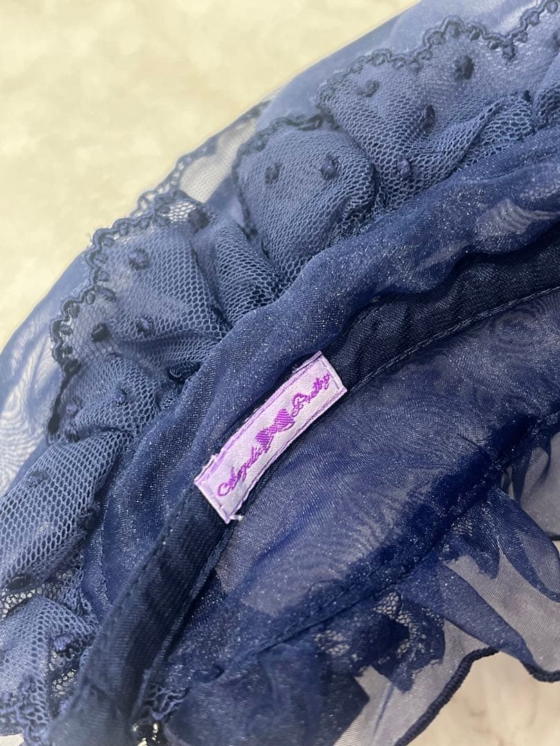 シャーシ☆アンジェリックプリティ ブリム付きカチューシャ ボンネット