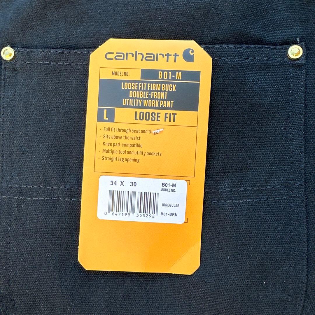 carhartt ダブルニー B01 BLK