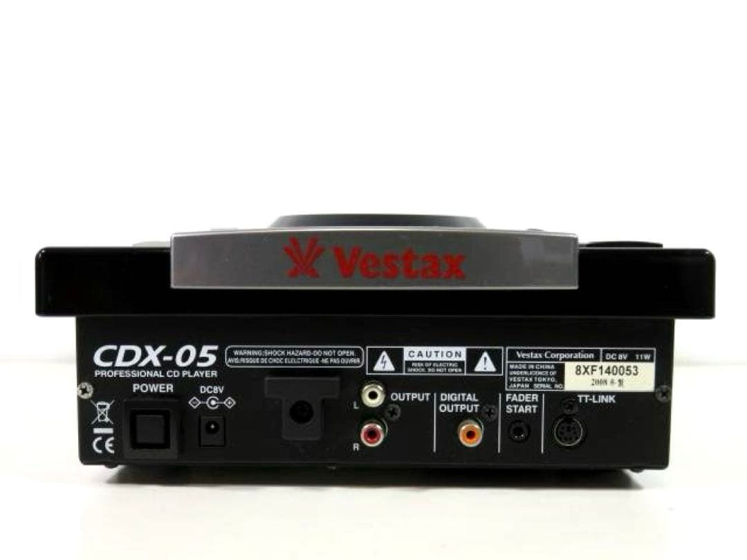 Vestax ベスタクス CDX-05 DJ-CDプレイヤー
