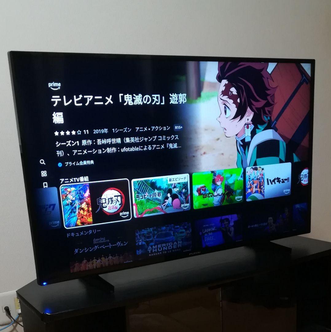 【4Kチューナー内蔵／Android TV】2020年製　4K液晶テレビ
