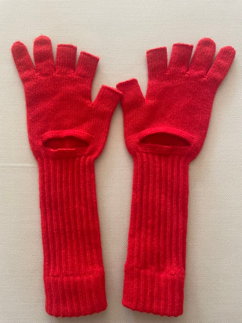 JANE SMITH JOHN MASON SMITH グローブ手袋 赤