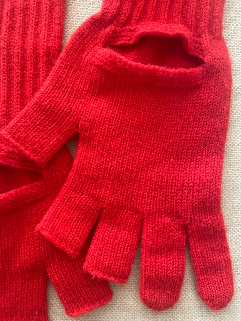 JANE SMITH JOHN MASON SMITH グローブ手袋 赤