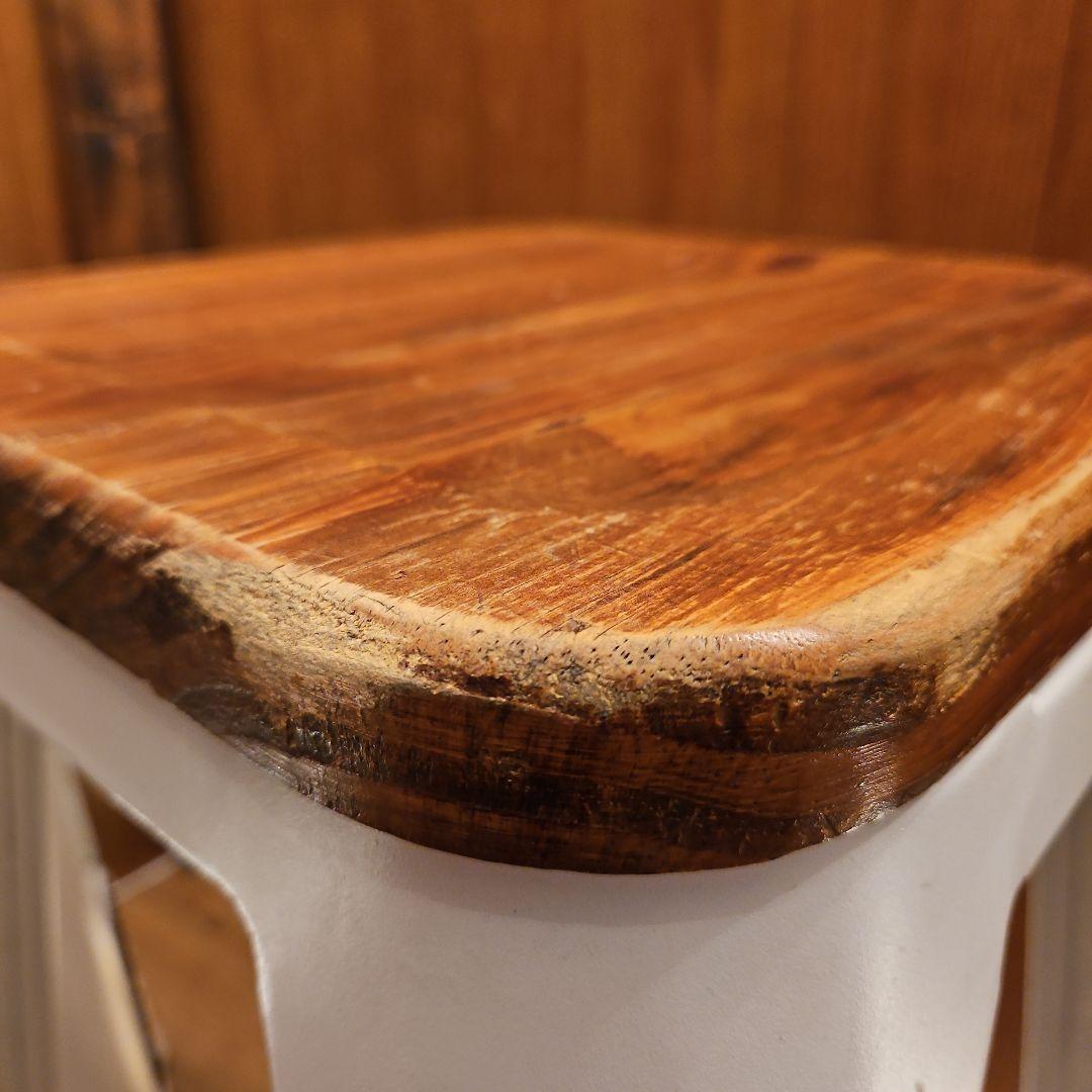 ２脚セット スタッキングスツール ヴィンテージスツール カウンターチェア B