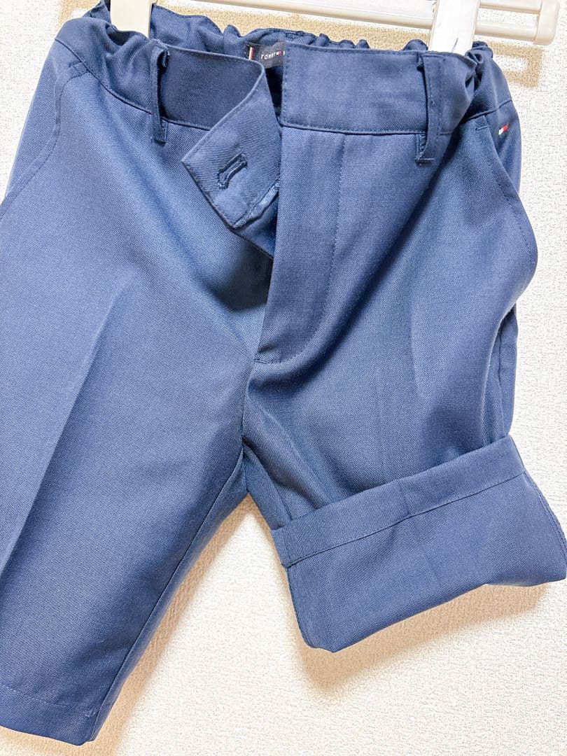 卒園式、入学式に☆ トミーヒルフィガー セットアップ 128サイズ ネイビー