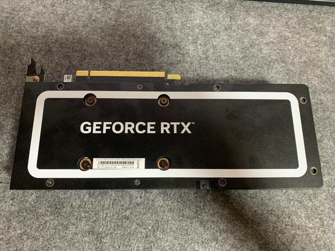 グラフィックボード・グラボ・ビデオカード ZOTAC GeForce RTX 4060 TI 8GB