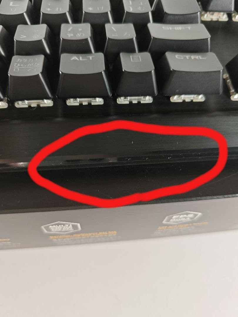 CORSAIRキーボード　K95 RGB PLATINUM 　日本語配列