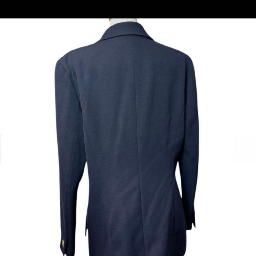 CHANEL ダブルブレストジャケット　黒　34 金ココマークボタン