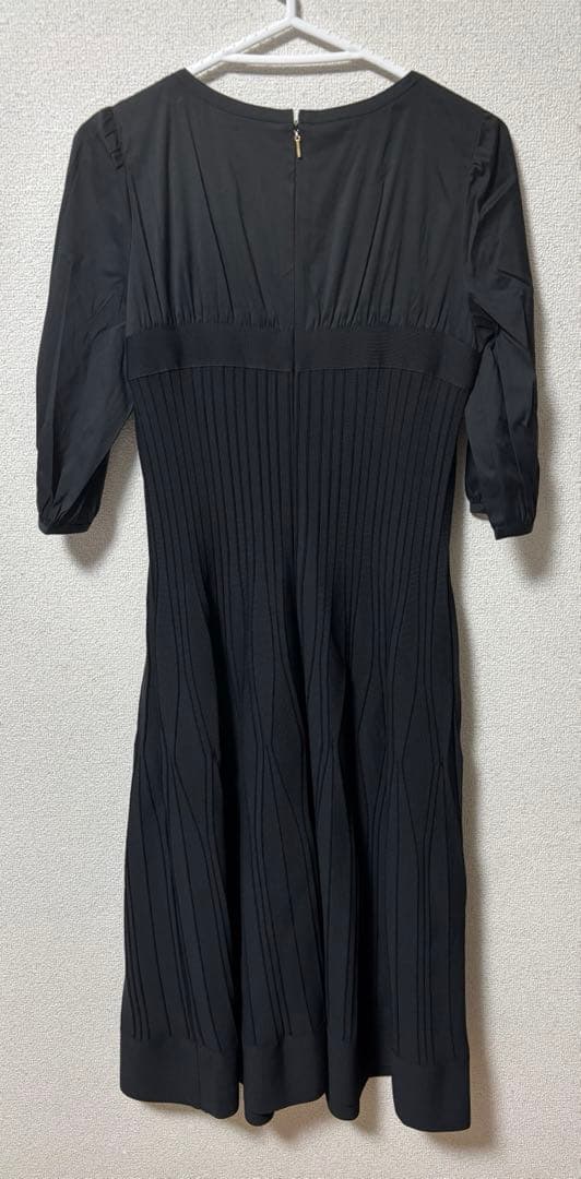 美品 EPOCA ドライポリエステル ニットコンビドレス