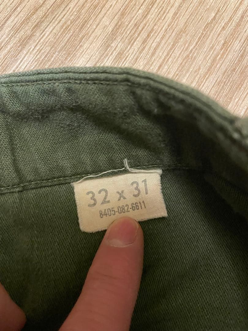 60's OG-107 ファティーグパンツ 実寸32×28 ベイカーパンツ