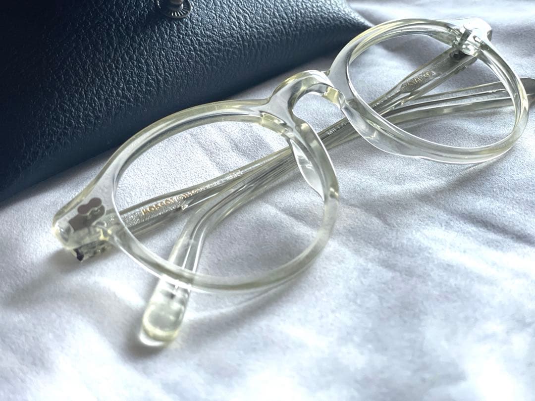 MOSCOT クリア　メガネ　48