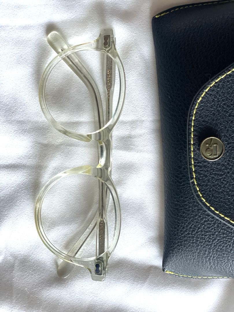 MOSCOT クリア　メガネ　48