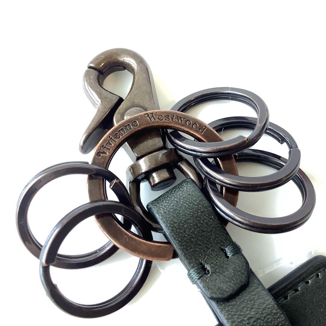 新品★ヴィヴィアンウエストウッド★コッパー キーホルダー キーリング★グリーン緑