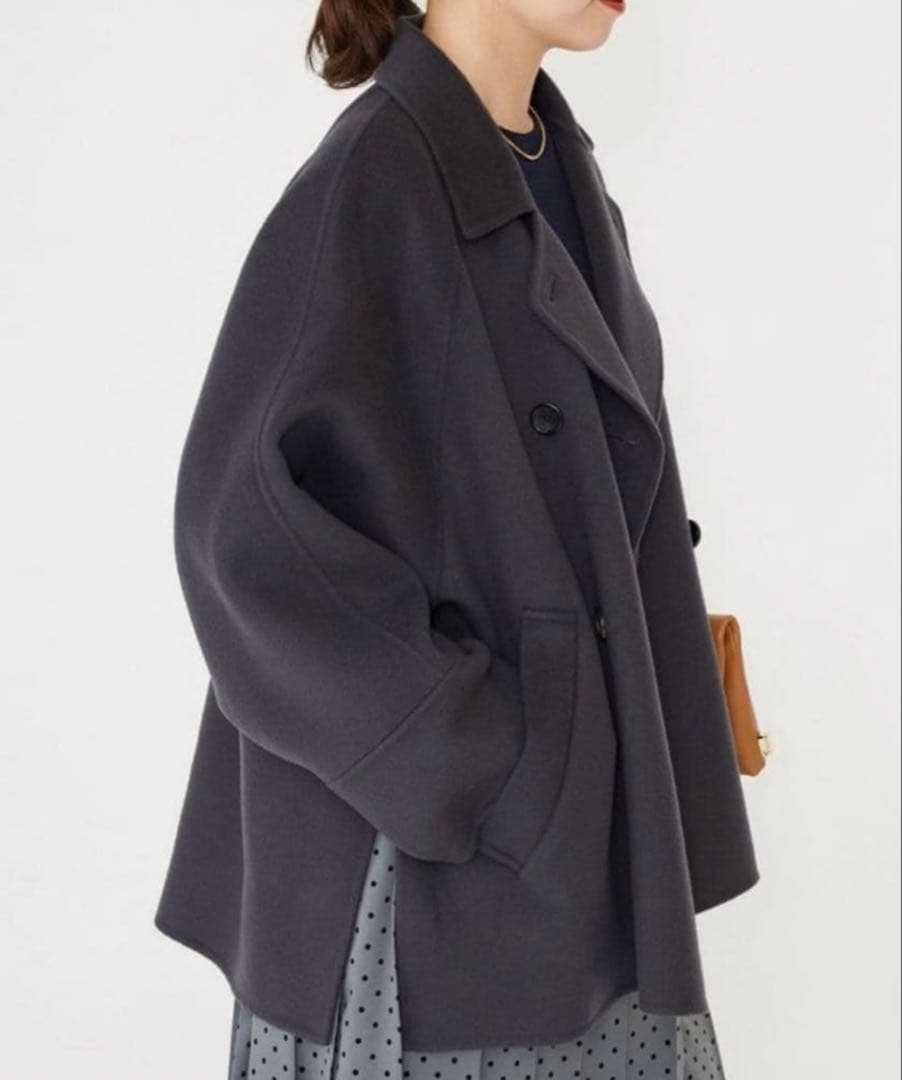 IENA スーパー160ダブルフェイスショートコート