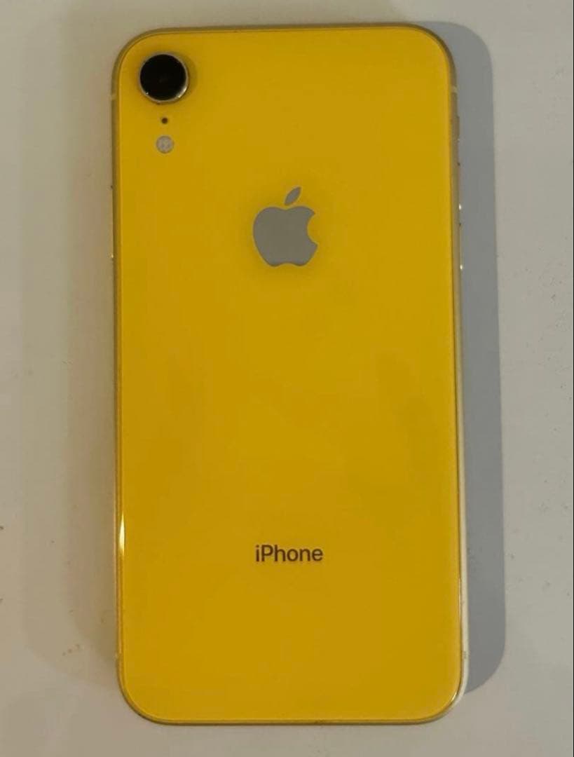 Apple iPhone XR 64GB 本体のみ イエロー