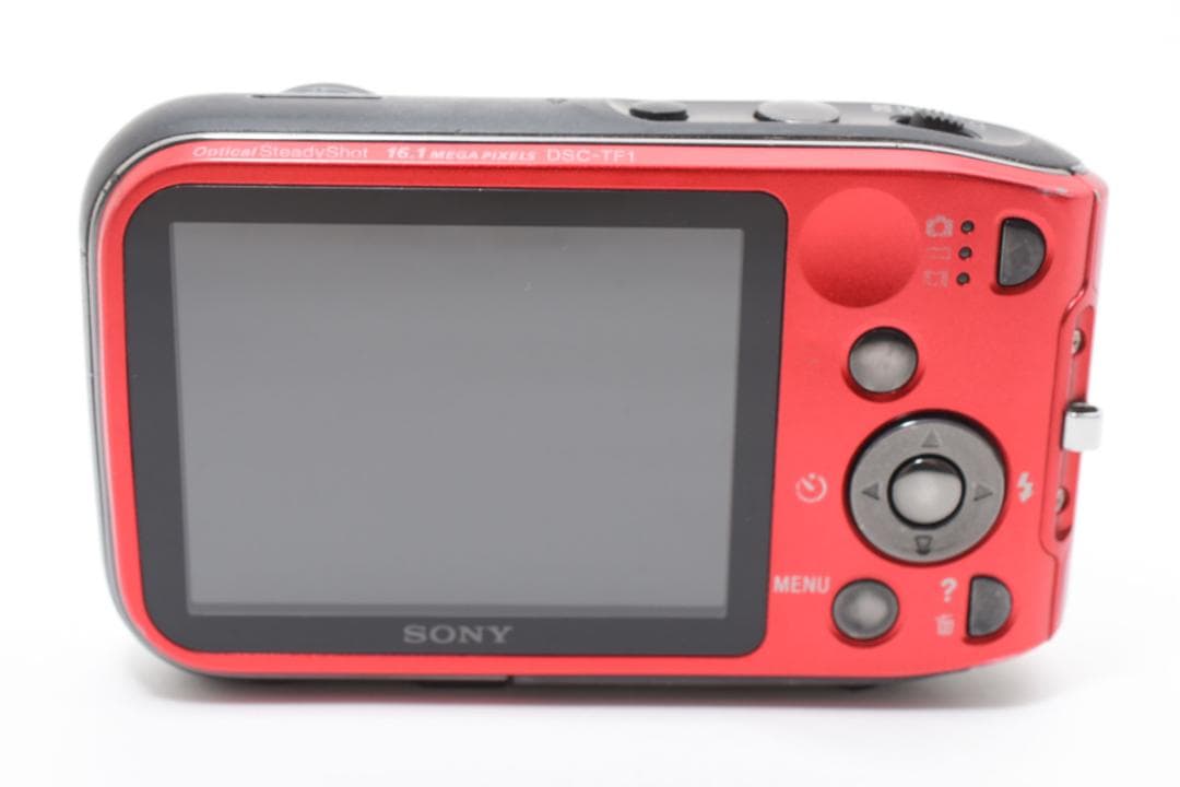 【美品】SONY Cyber-shot DSC-TF1 レッド　動作確認済