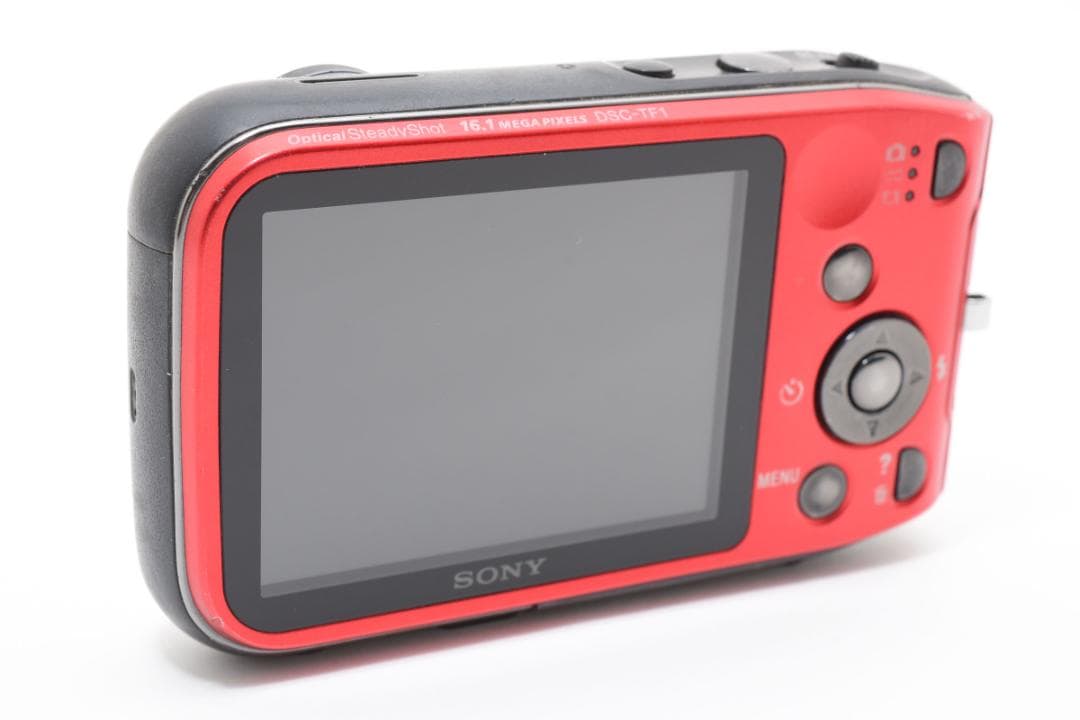 【美品】SONY Cyber-shot DSC-TF1 レッド　動作確認済