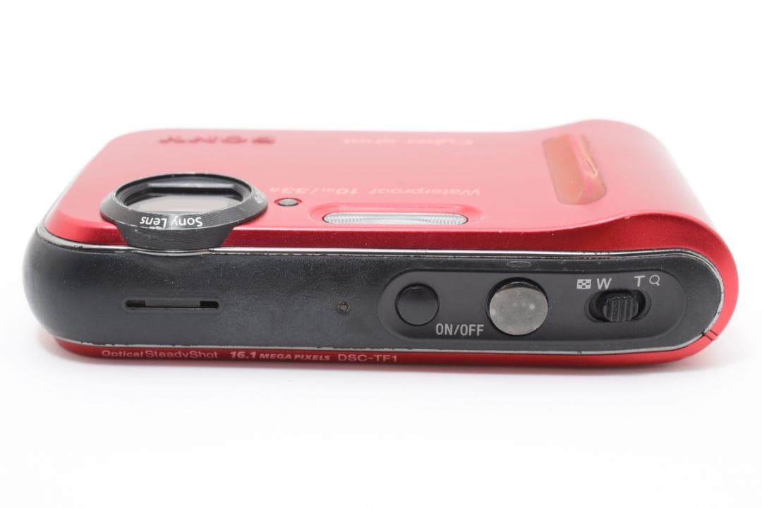 【美品】SONY Cyber-shot DSC-TF1 レッド　動作確認済