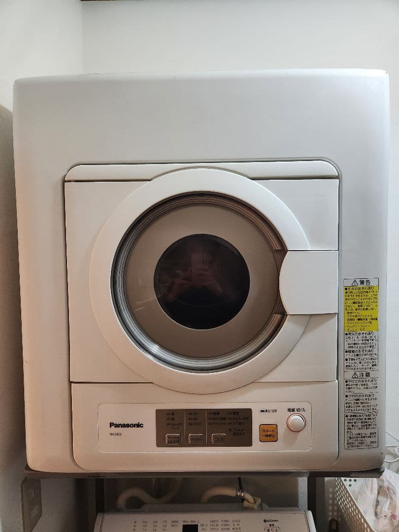 パナソニック　衣類乾燥機【NH-D603】2020年製　Panasonic