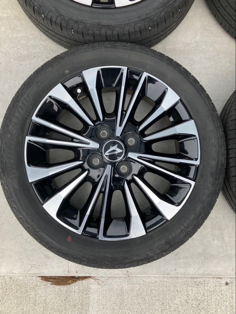 ダイハツ純正 15インチアルミタイヤセット LA650S タントカスタム RS