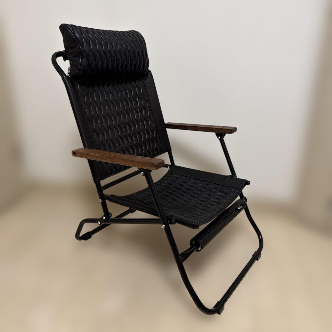 バリスティクス×バックドロップレザーコラボ　ロアーチェア