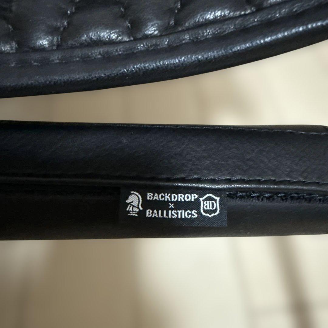 バリスティクス×バックドロップレザーコラボ　ロアーチェア