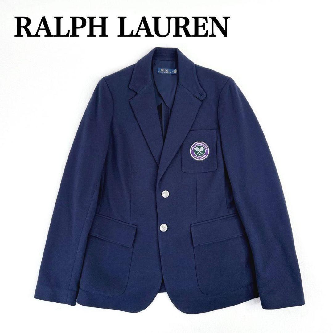 【希少】 ポロラルフローレン ウィンブルドン テーラードジャケット 銀ボタン L