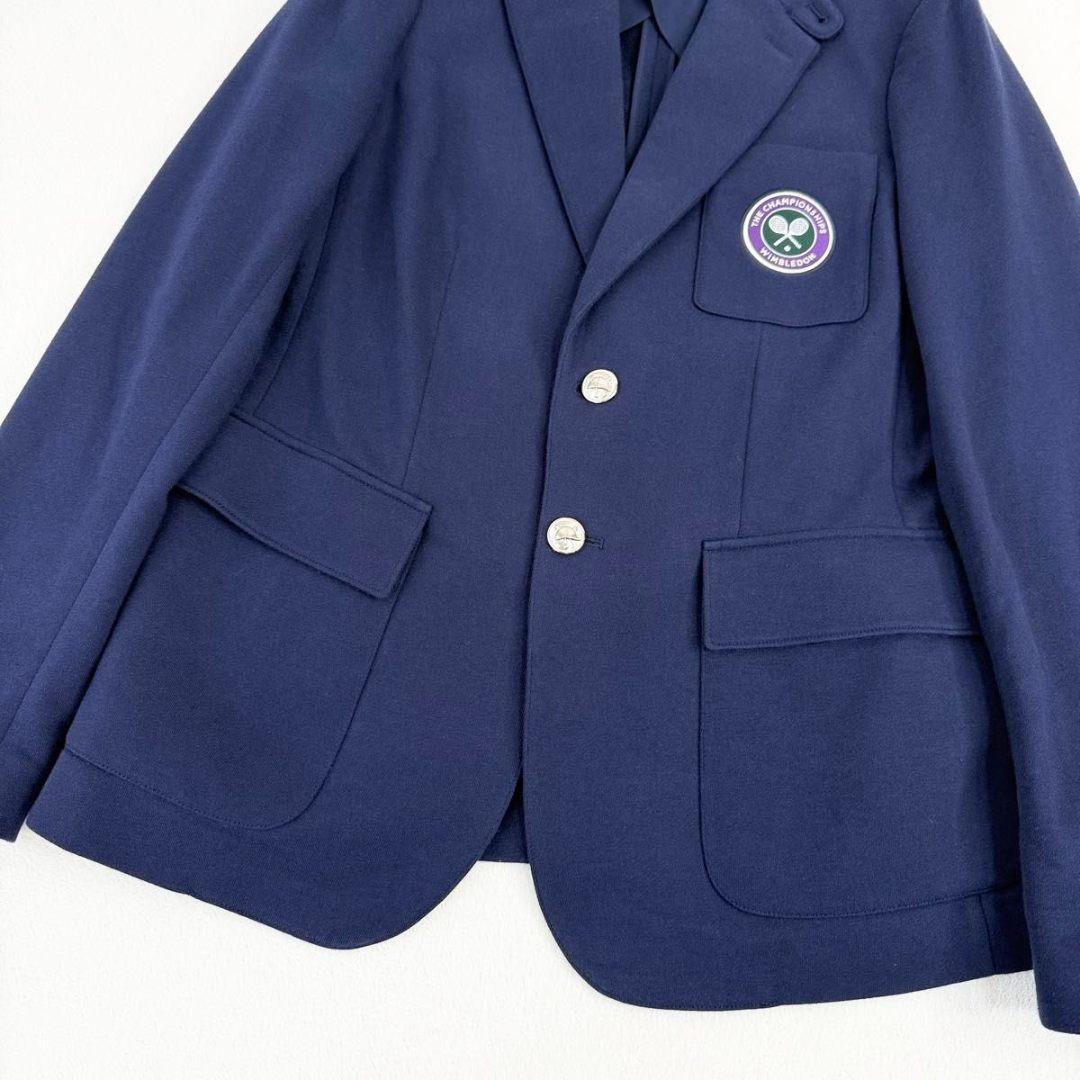 【希少】 ポロラルフローレン ウィンブルドン テーラードジャケット 銀ボタン L