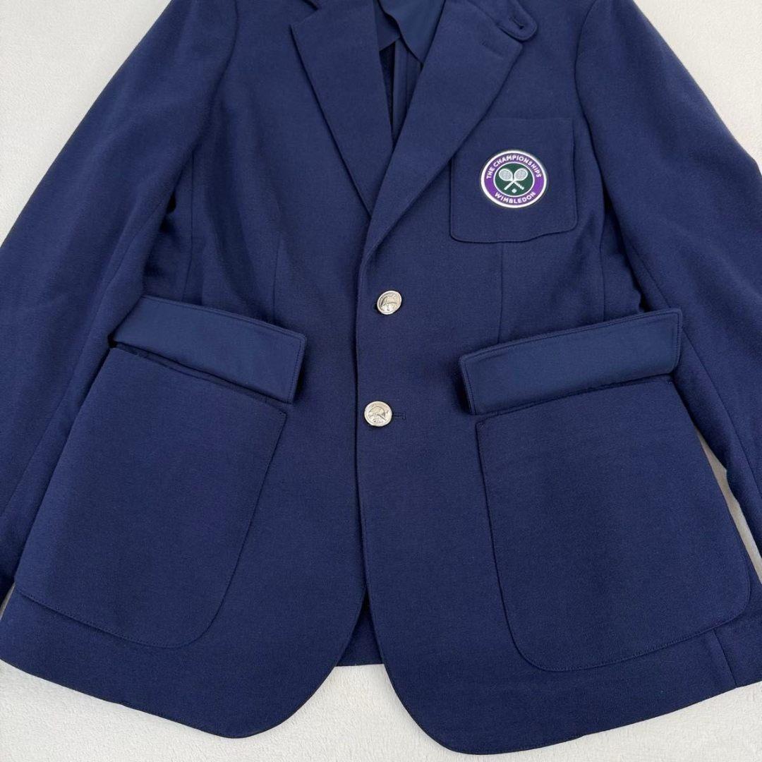 【希少】 ポロラルフローレン ウィンブルドン テーラードジャケット 銀ボタン L