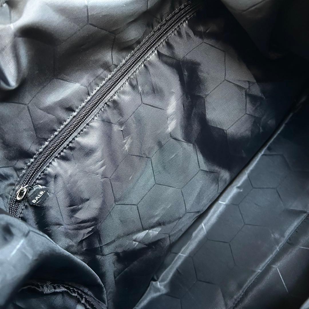 新品　BALR. 2way ナイロン ロゴボストンバッグブラック　大容量