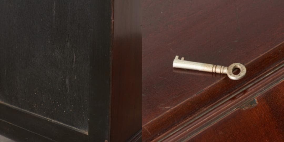 88606★ライティングビューロー 収納家具 キャビネット デスク 書斎 机