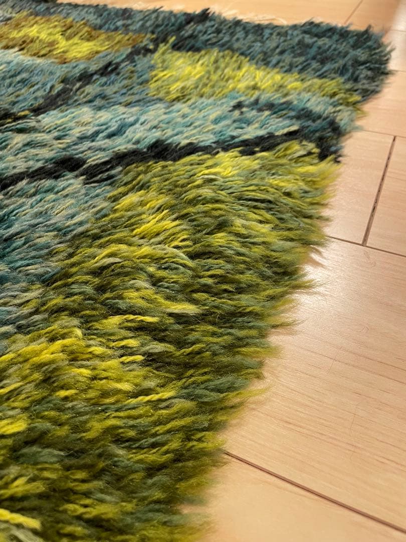 ヴィンテージ ラグ（約 横150×縦95㎝）