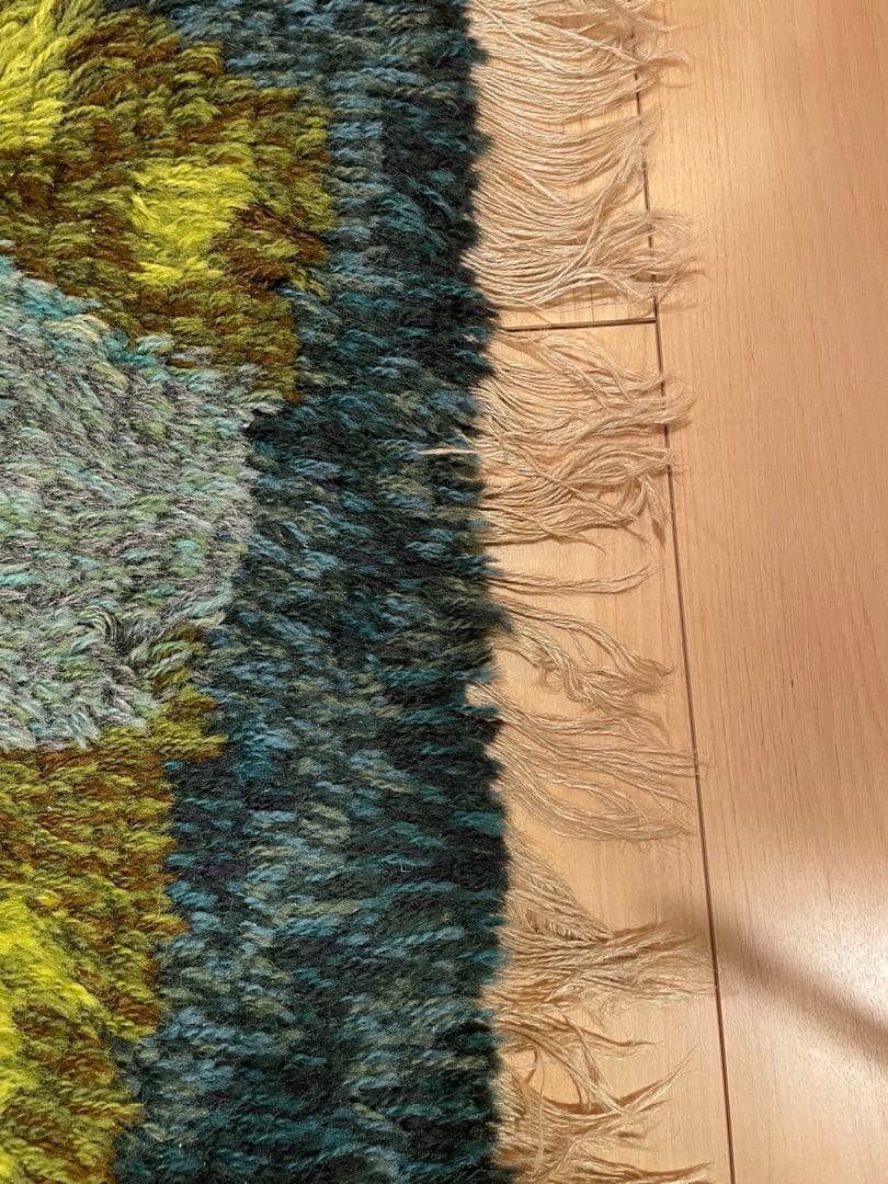 ヴィンテージ ラグ（約 横150×縦95㎝）