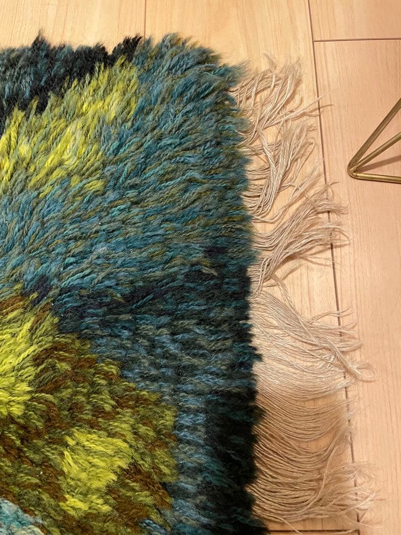 ヴィンテージ ラグ（約 横150×縦95㎝）