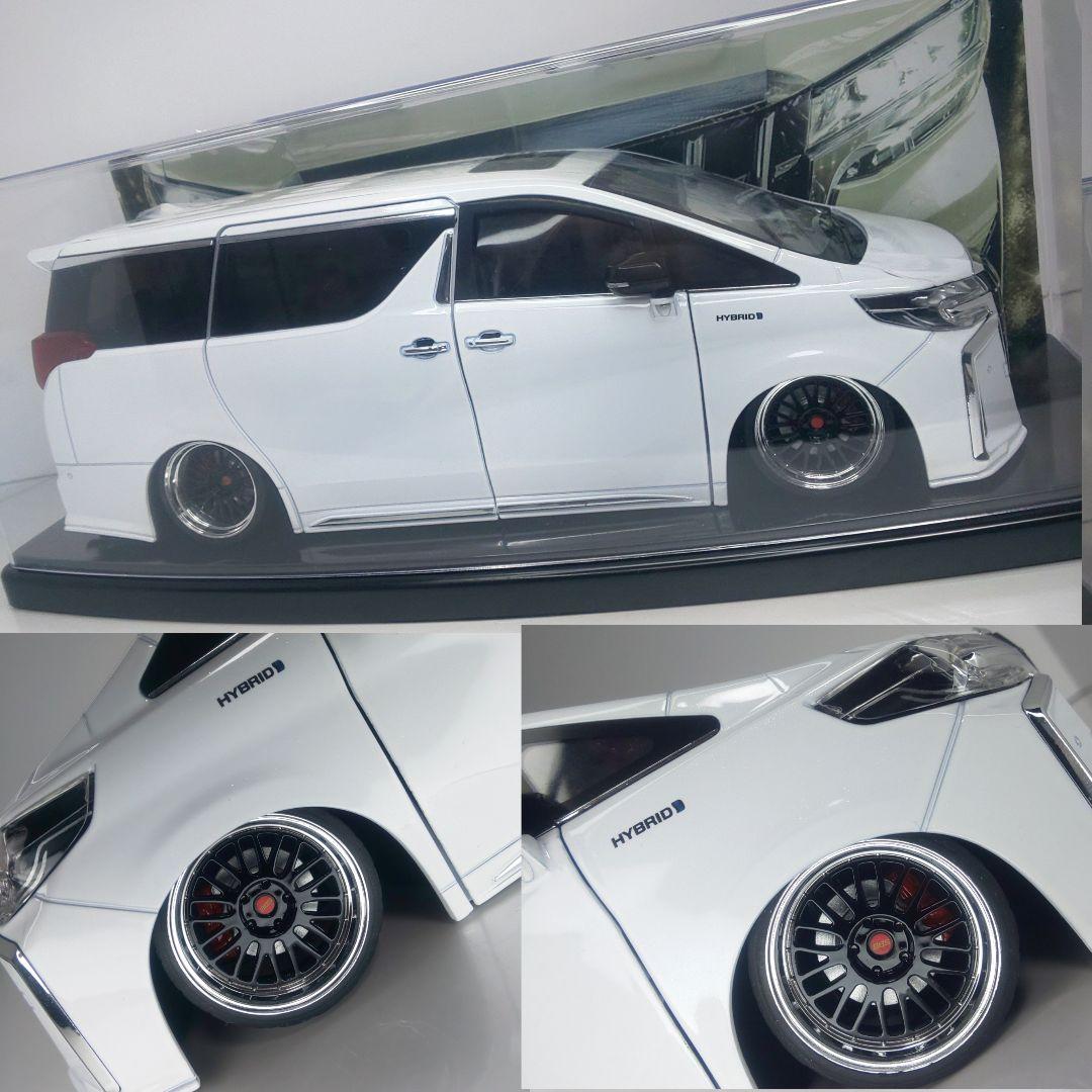 〓satoru〓1/18スケール〓30後期アルファードカスタム〓BBSLM