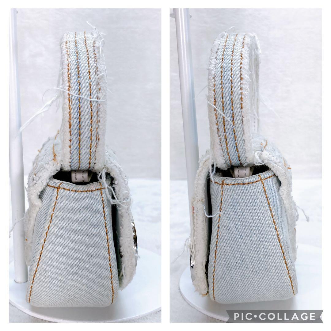 ✨美品✨DIESEL 1DR 2wayショルダーバッグ デニム XS　斜めがけ