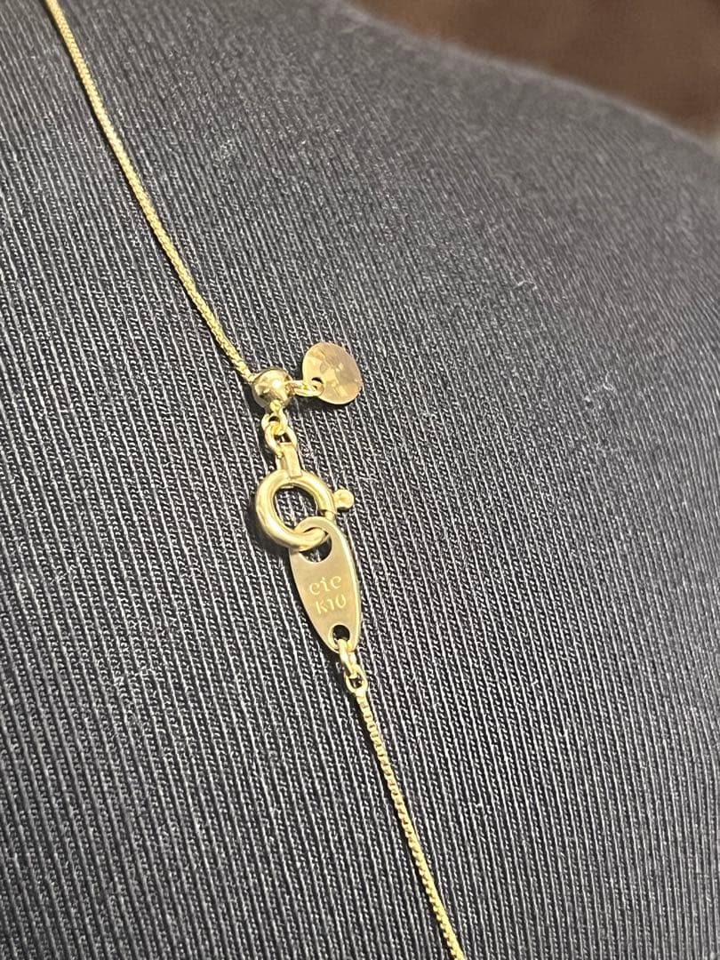 ete 10k ゴールドネックレス