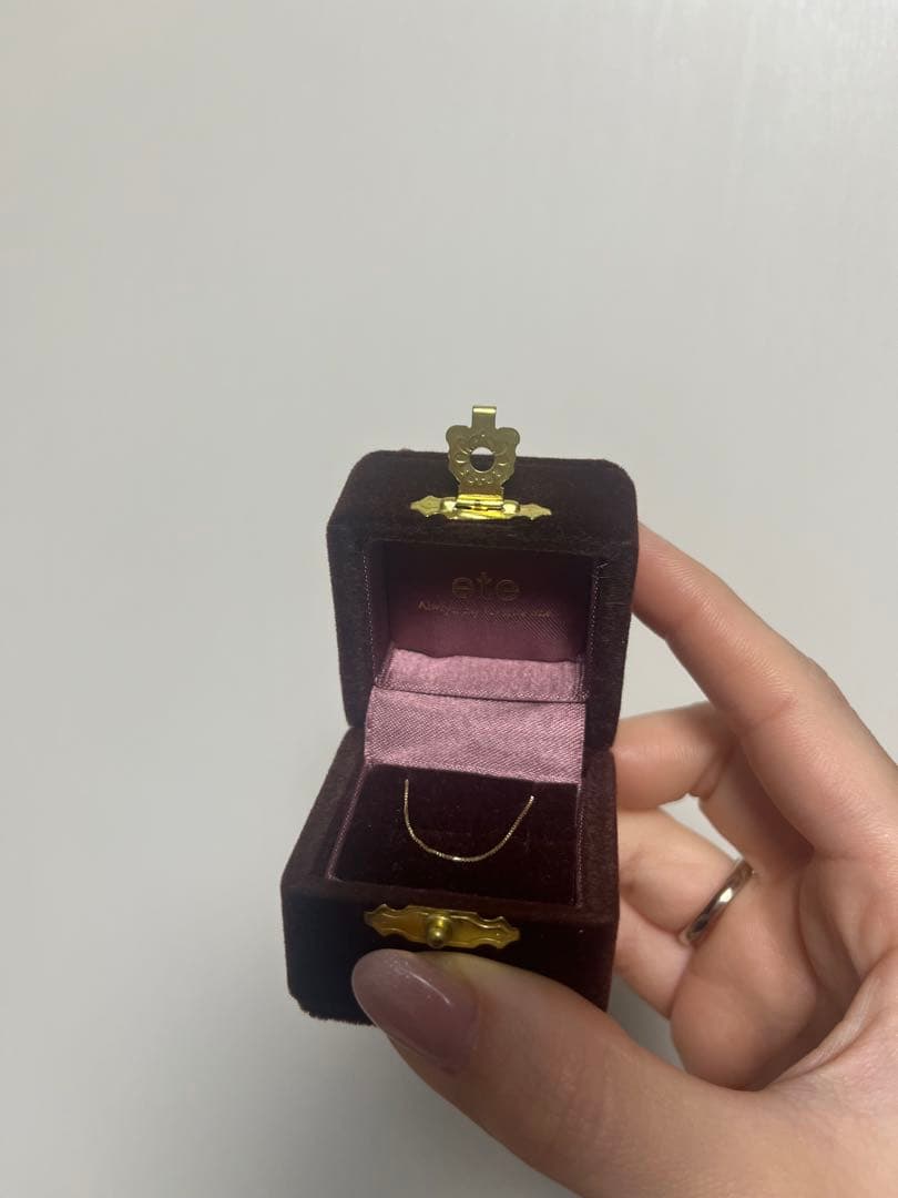 ete 10k ゴールドネックレス