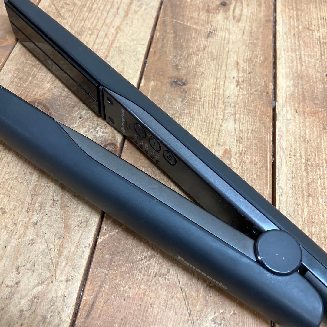 E-5 パナソニック ストレートアイロン ナノケア ヘアアイロン EH-HS0J