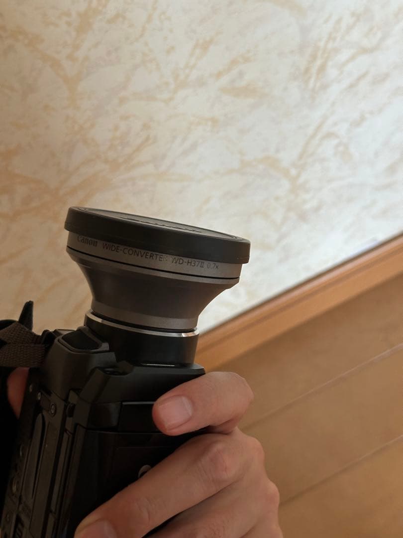 CANON iVIS HF S10 & HS21 ビデオカメラ２台 広角レンズ