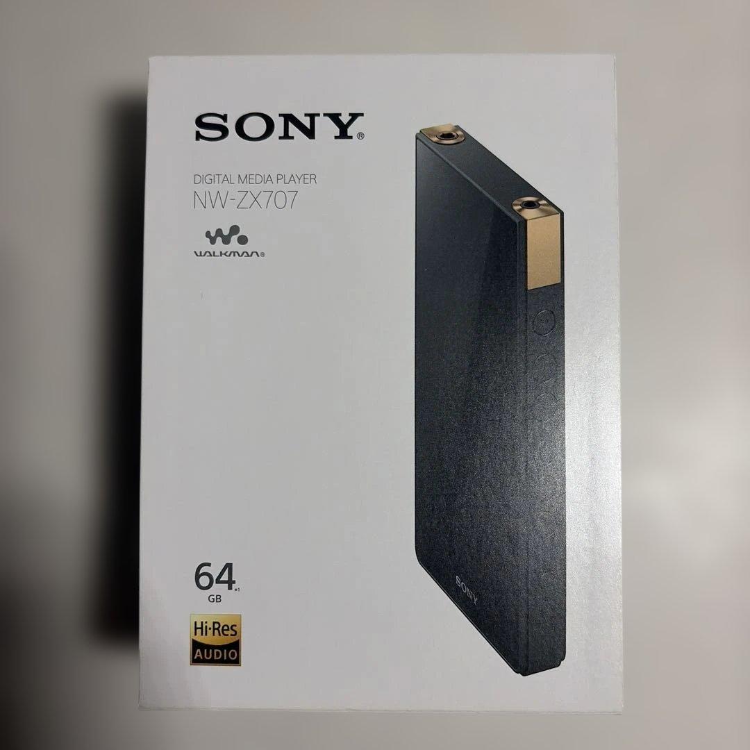 SONY ウォークマン NW-ZX707 *外箱画像追加