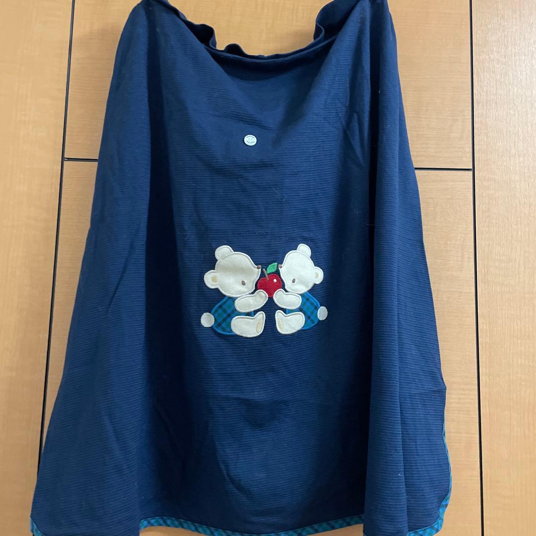 美品　3WAYブランケット　UVカット　ファミリア