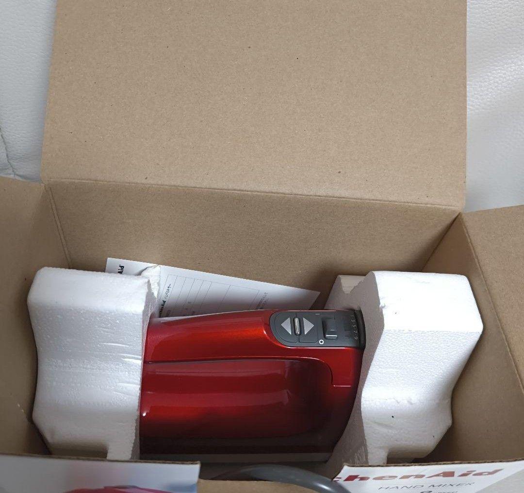 【新品】KitchenAid 9KHM928CA RED　ハンドミキサー