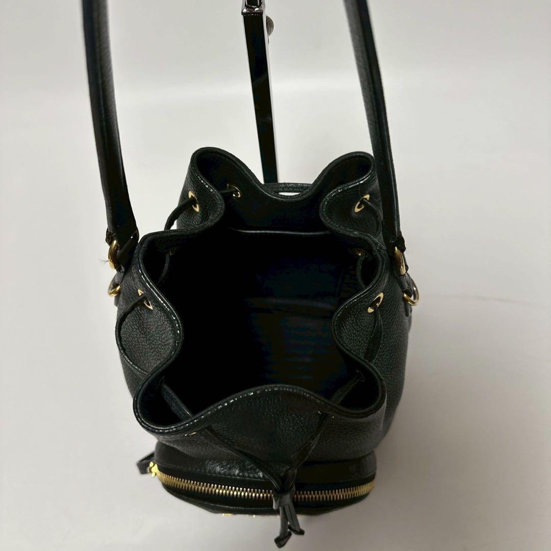 専用u68【美品】プラダ　ヴィッテロ　ブラック　バケットバッグ2wayショルダー