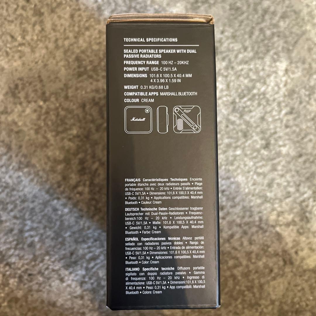 未使用 Marshall Willen ワイヤレススピーカー マーシャル